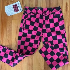 G-Star Checkered Pink and Black men’s Jeans